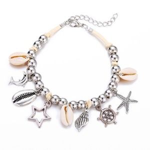 Seashore ankle bracelet